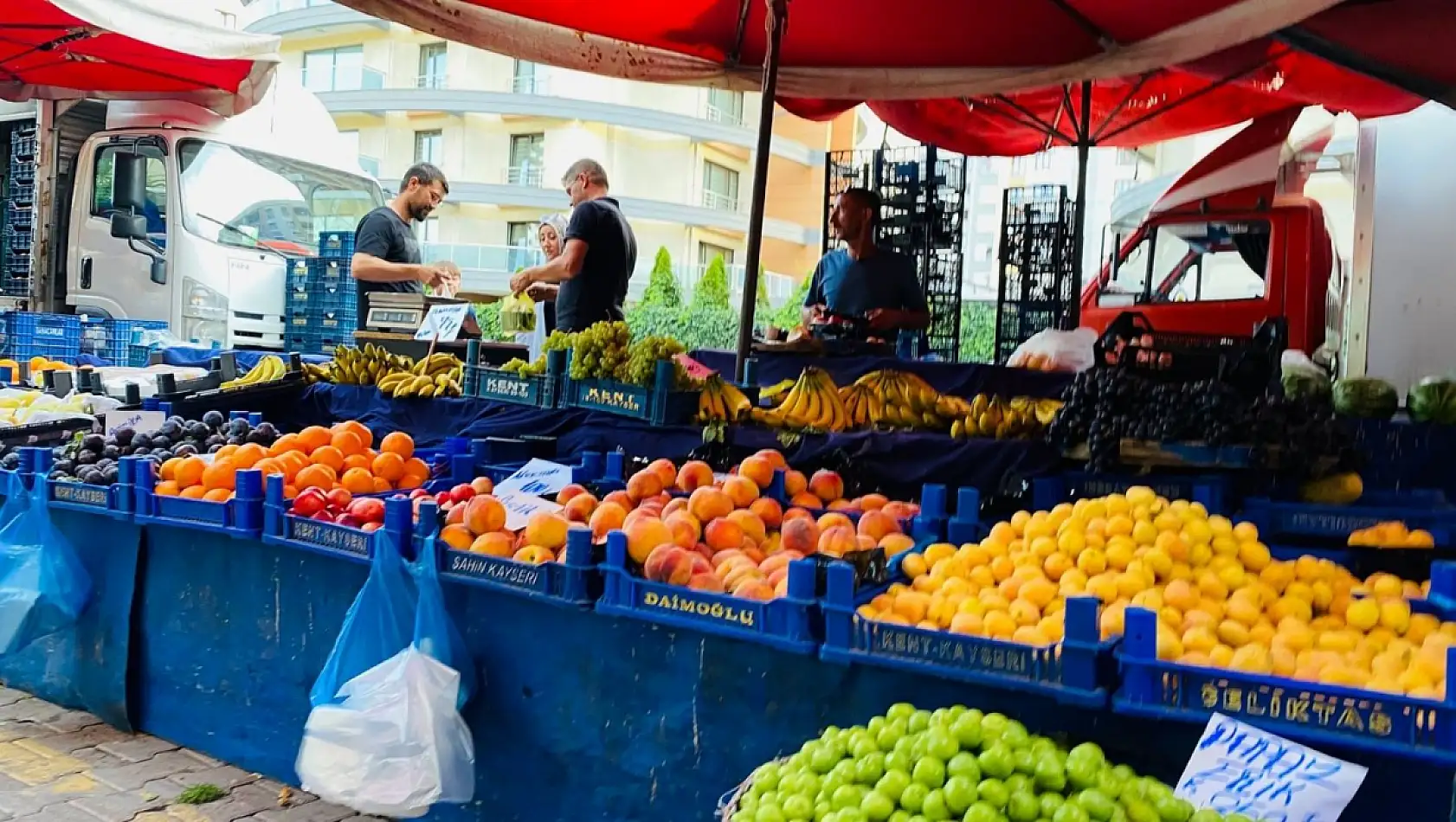 Kayseri Pazarlarında fiyatlar uçtu! İşte güncel liste...