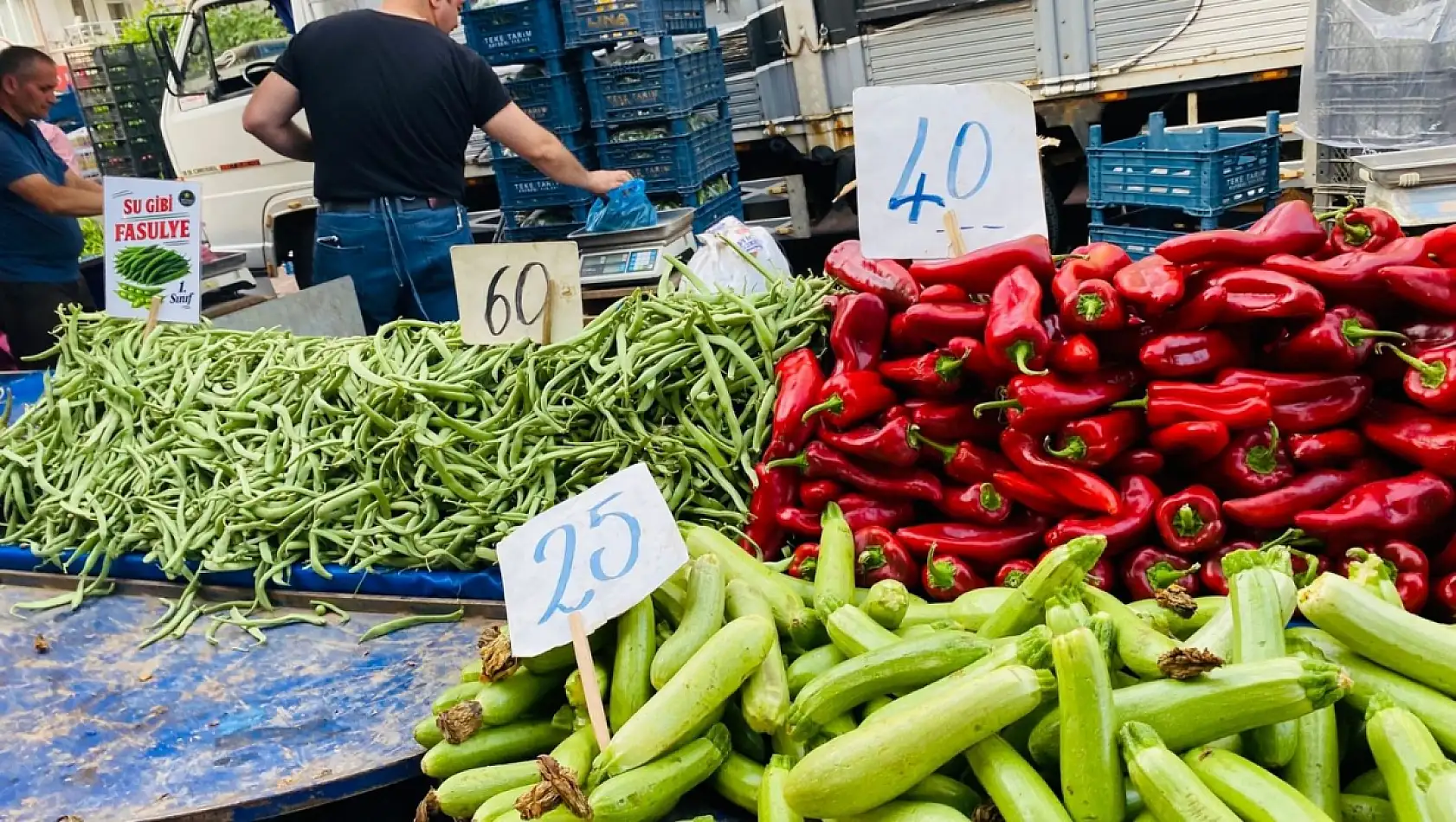 Kayseri Pazarlarında fiyatlar uçtu! İşte güncel liste...