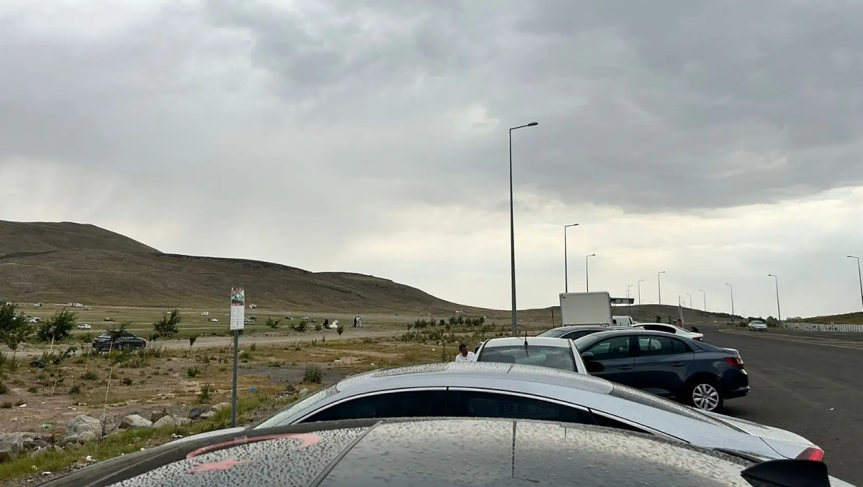 Sıcaktan bunalan Kayserililer oraya akın etti!