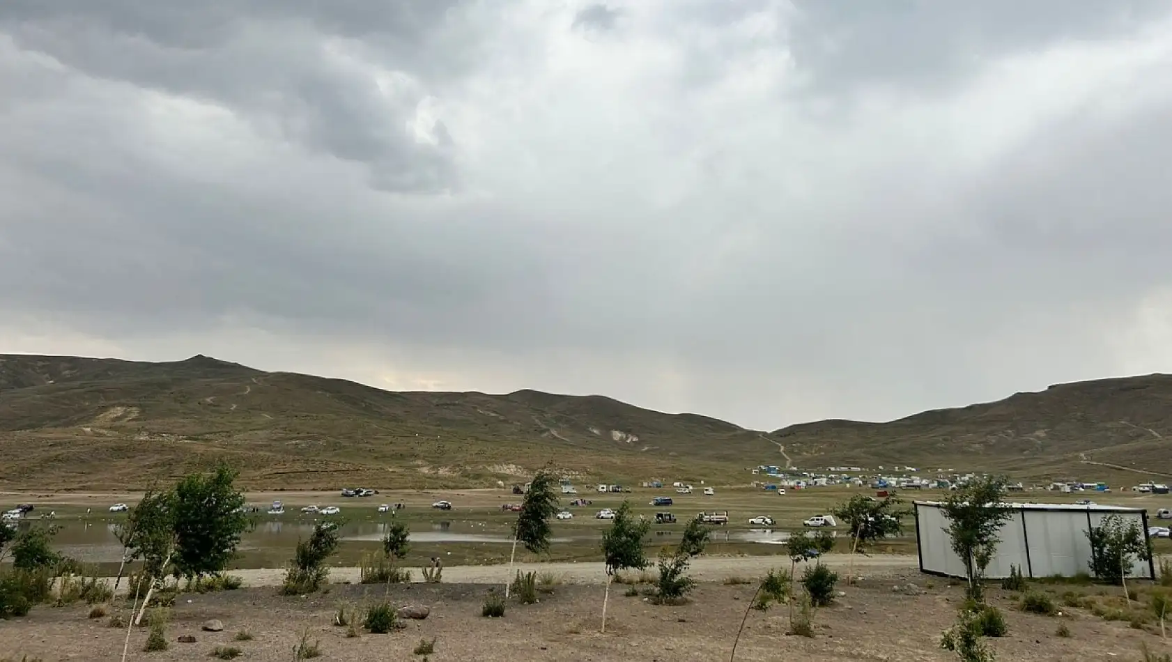 Sıcaktan bunalan Kayserililer oraya akın etti!