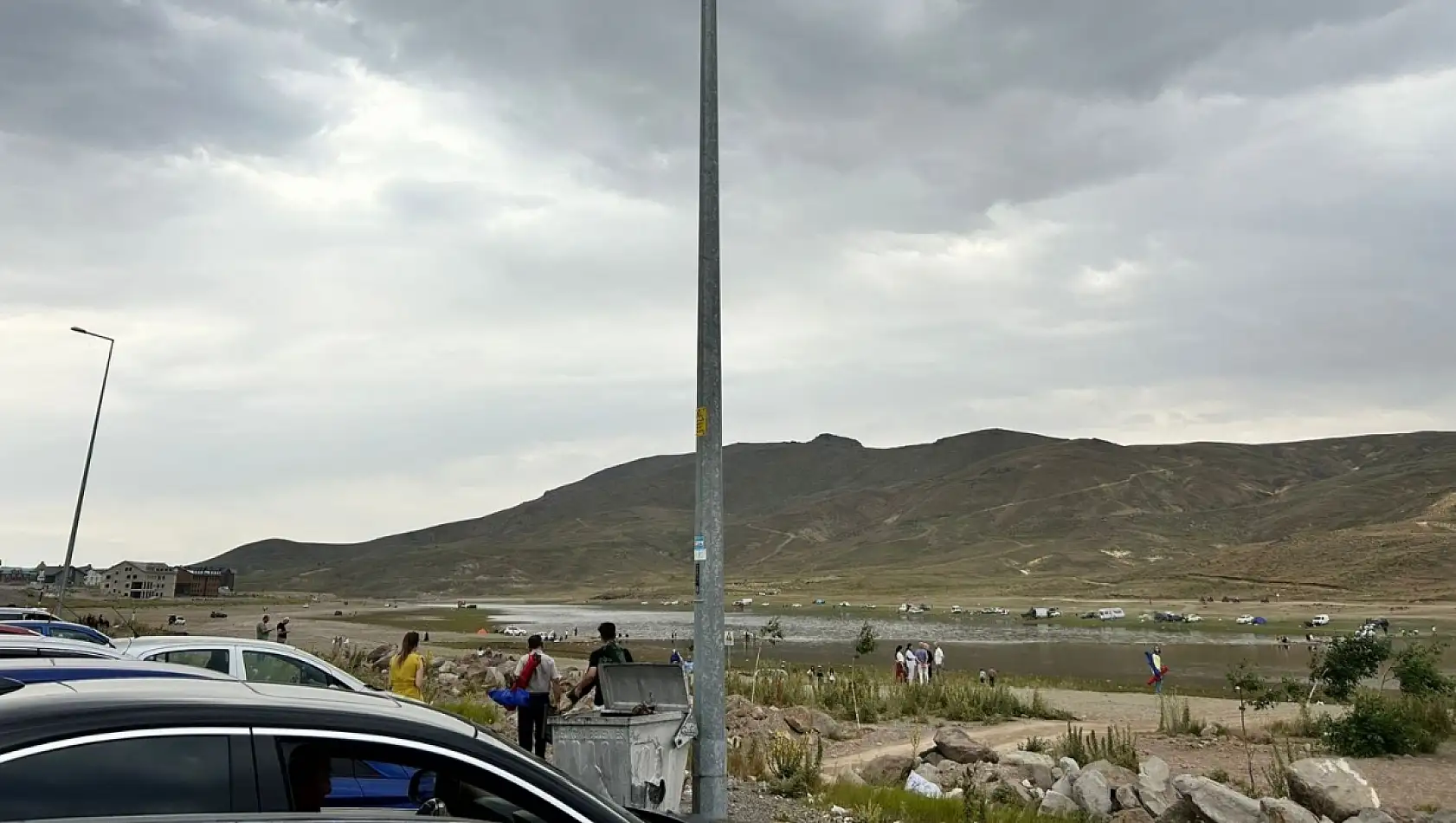 Sıcaktan bunalan Kayserililer oraya akın etti!