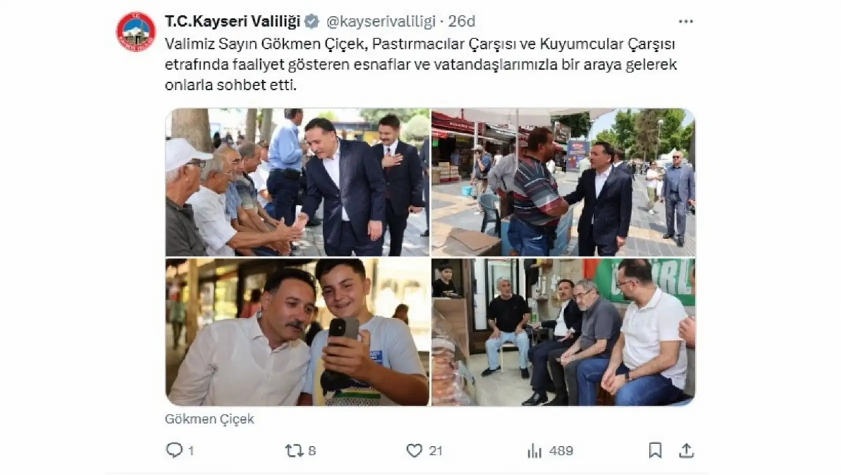 Kayseri'nin sosyal medya gündeminde hangi paylaşımlar öne çıktı? - 1 Ağustos 2025