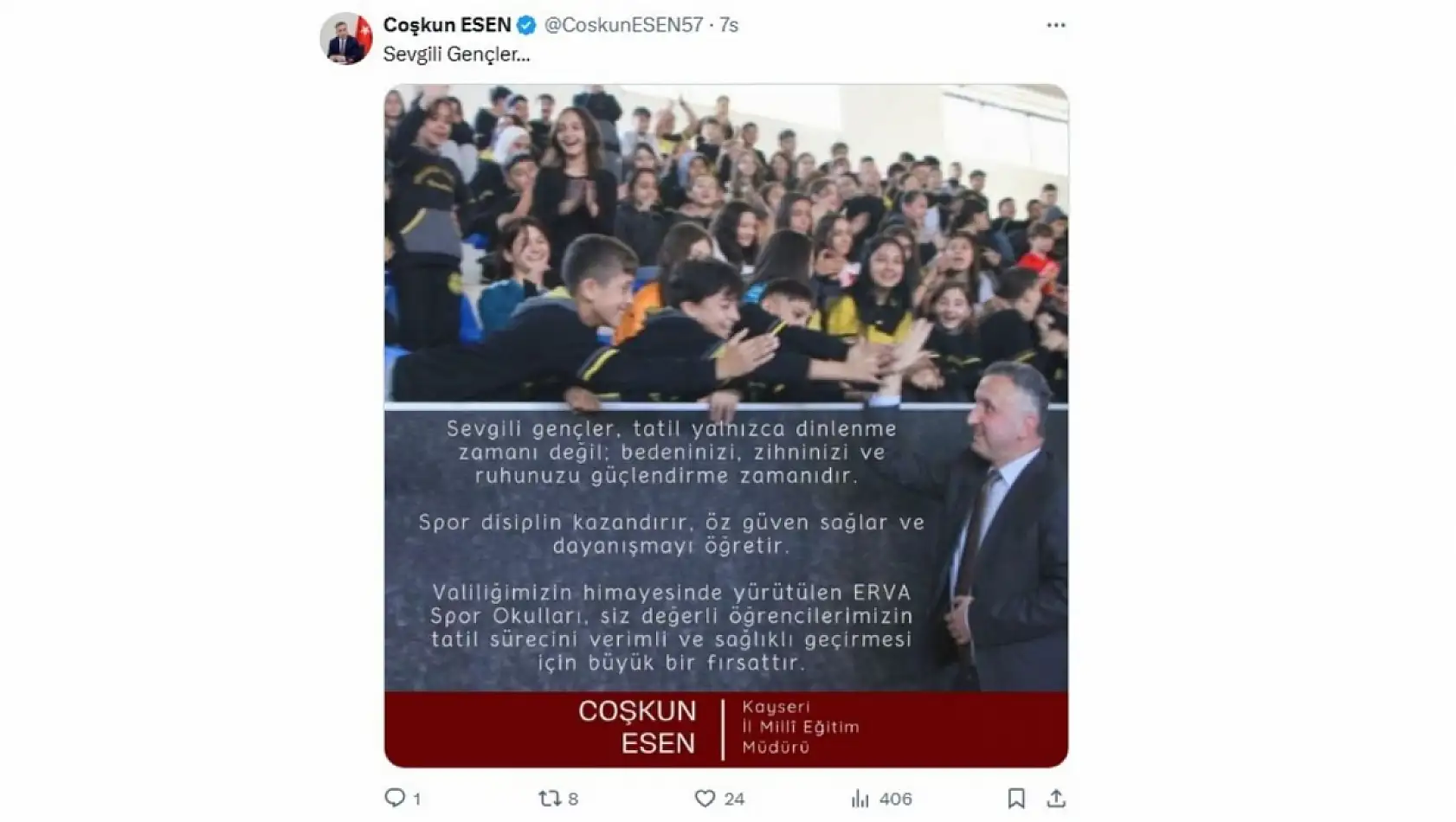 Kayseri'nin sosyal medya gündeminde hangi paylaşımlar öne çıktı? - 1 Ağustos 2025