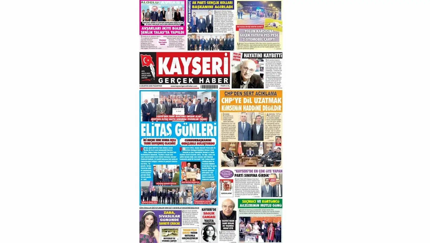 Kayseri gazeteleri bugün hangi haberi gündem belirledi – İşte öne çıkan manşetler!