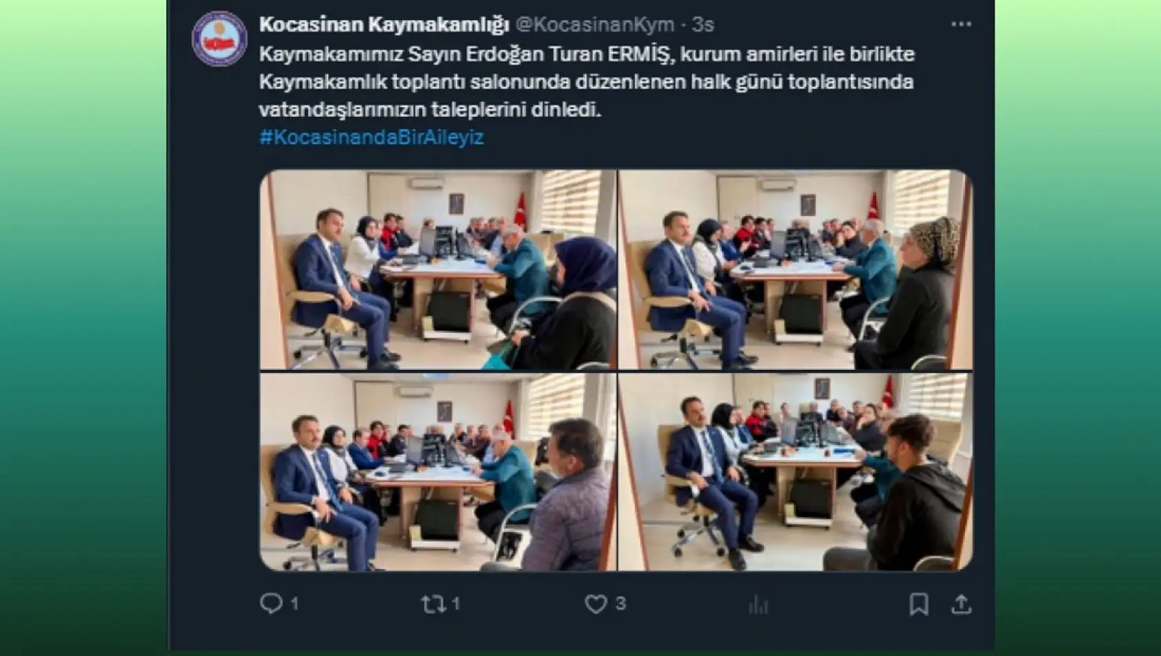 Kayseri sosyal medyalarında neler konuşuldu? İşte öne çıkan paylaşımlar!