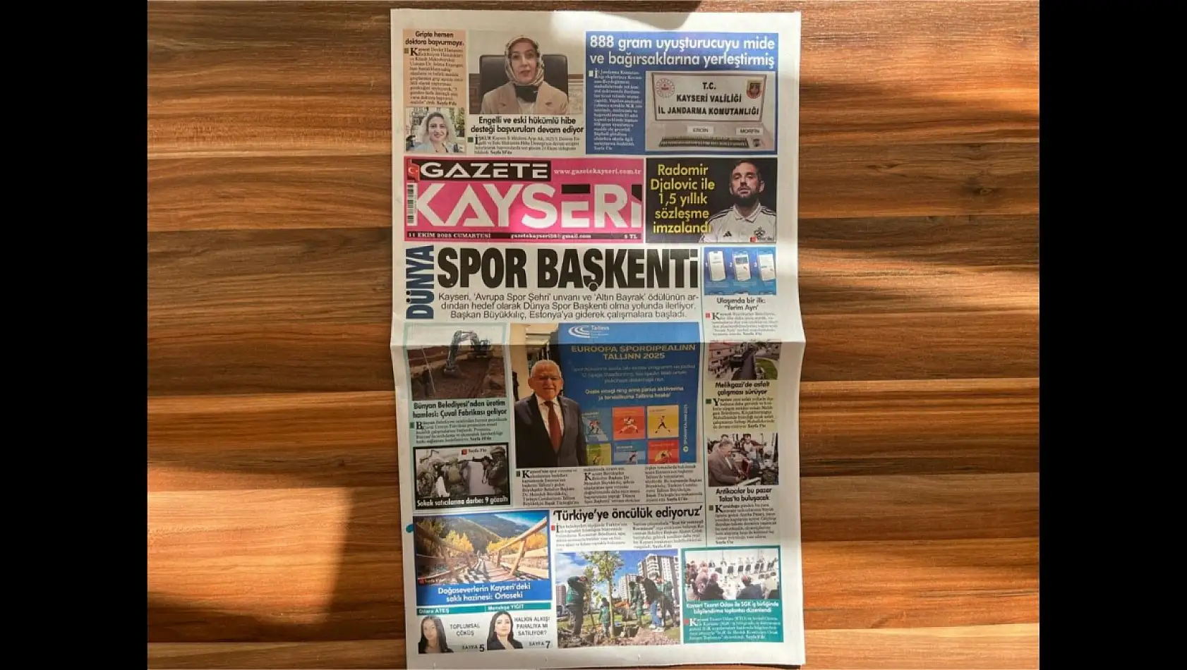 Kayseri'nin 11 Ekim Cumartesi günü manşeti ne oldu? İşte yerel gazetelerde öne çıkan başlıklar!