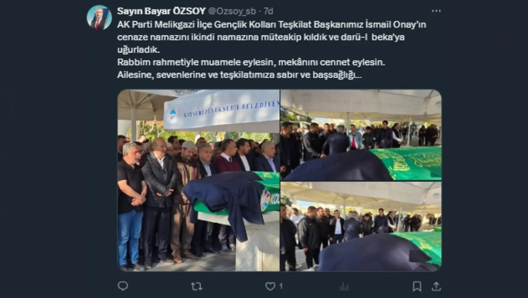 Kayseri'de sosyal medyada neler konuşuldu? (17 Ekim)