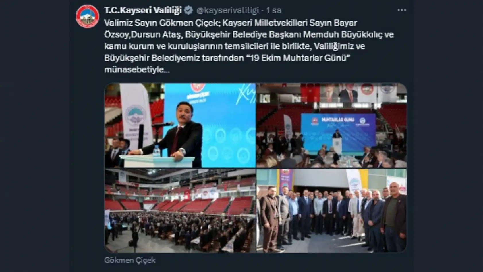 Kayseri'de sosyal medyada neler konuşuldu? (17 Ekim)