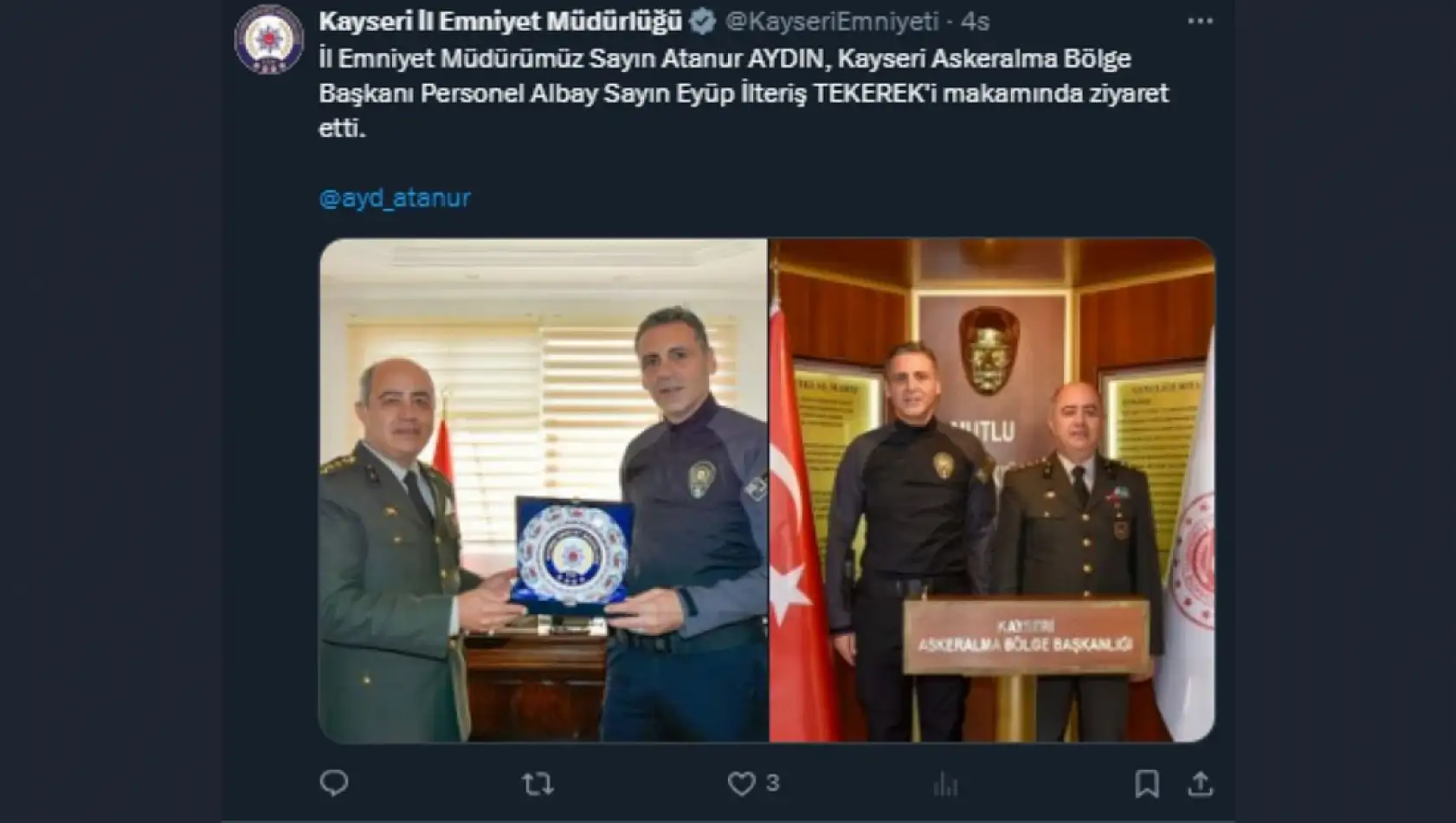 Kayseri'de sosyal medyada neler konuşuldu? (17 Ekim)