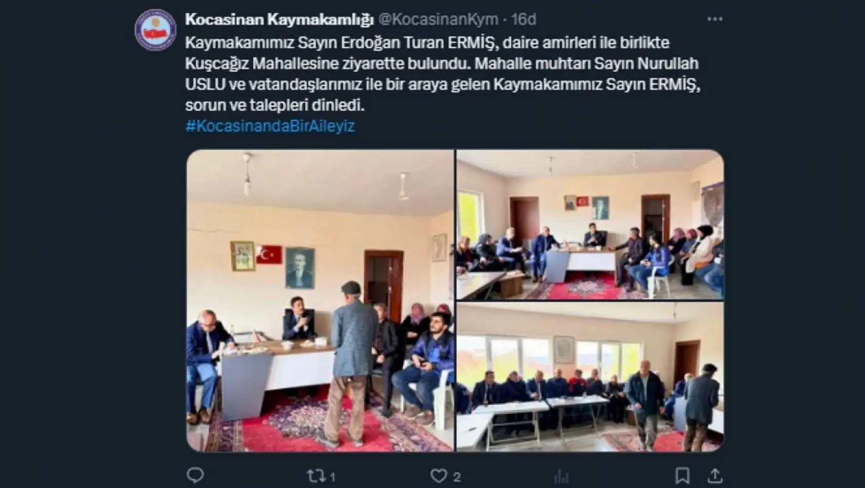 Kayseri sosyal medyadan kısa kısa!