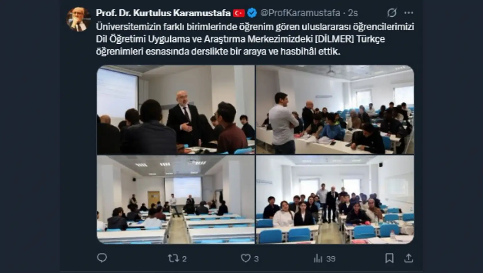 Kayseri'de bugün sosyal medya platformlarında neler paylaşıldı?