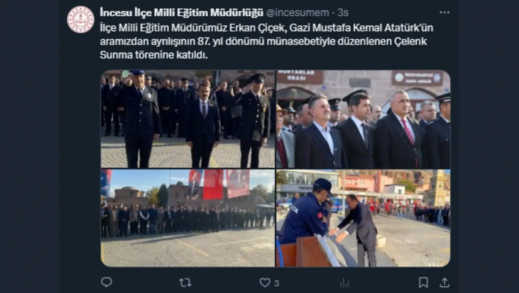 Kayseri'de bugün sosyal medya platformlarında neler paylaşıldı?