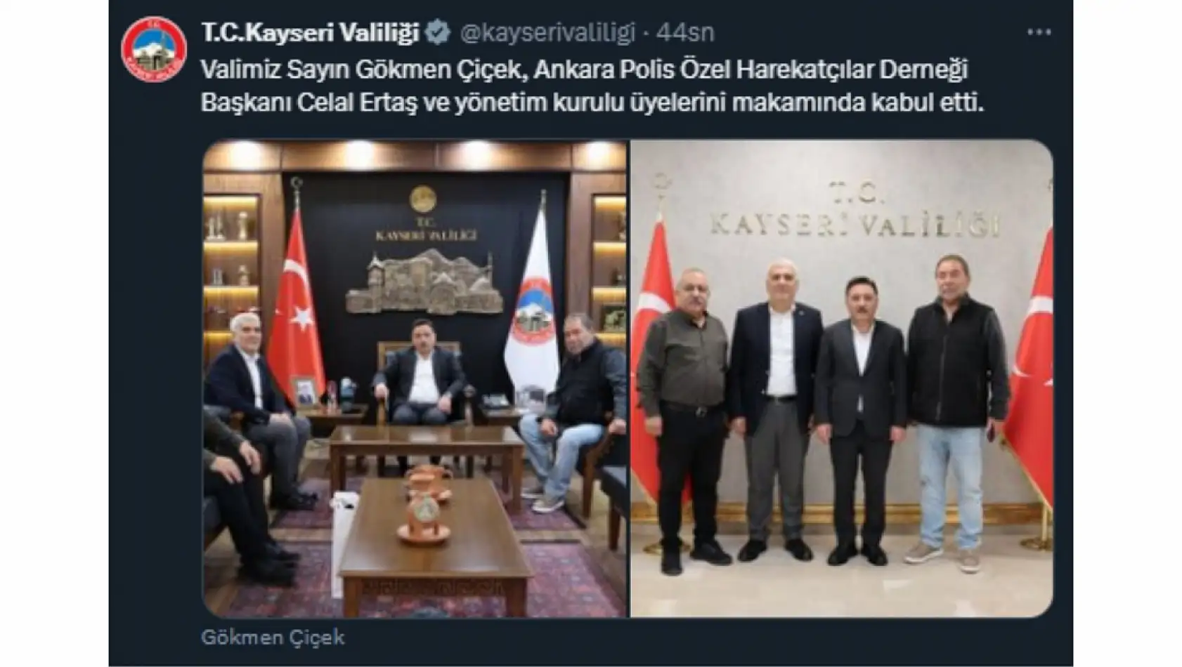 Kayseri'nin sosyal medya gündeminde bugün neler yer aldı? (20 Kasım)