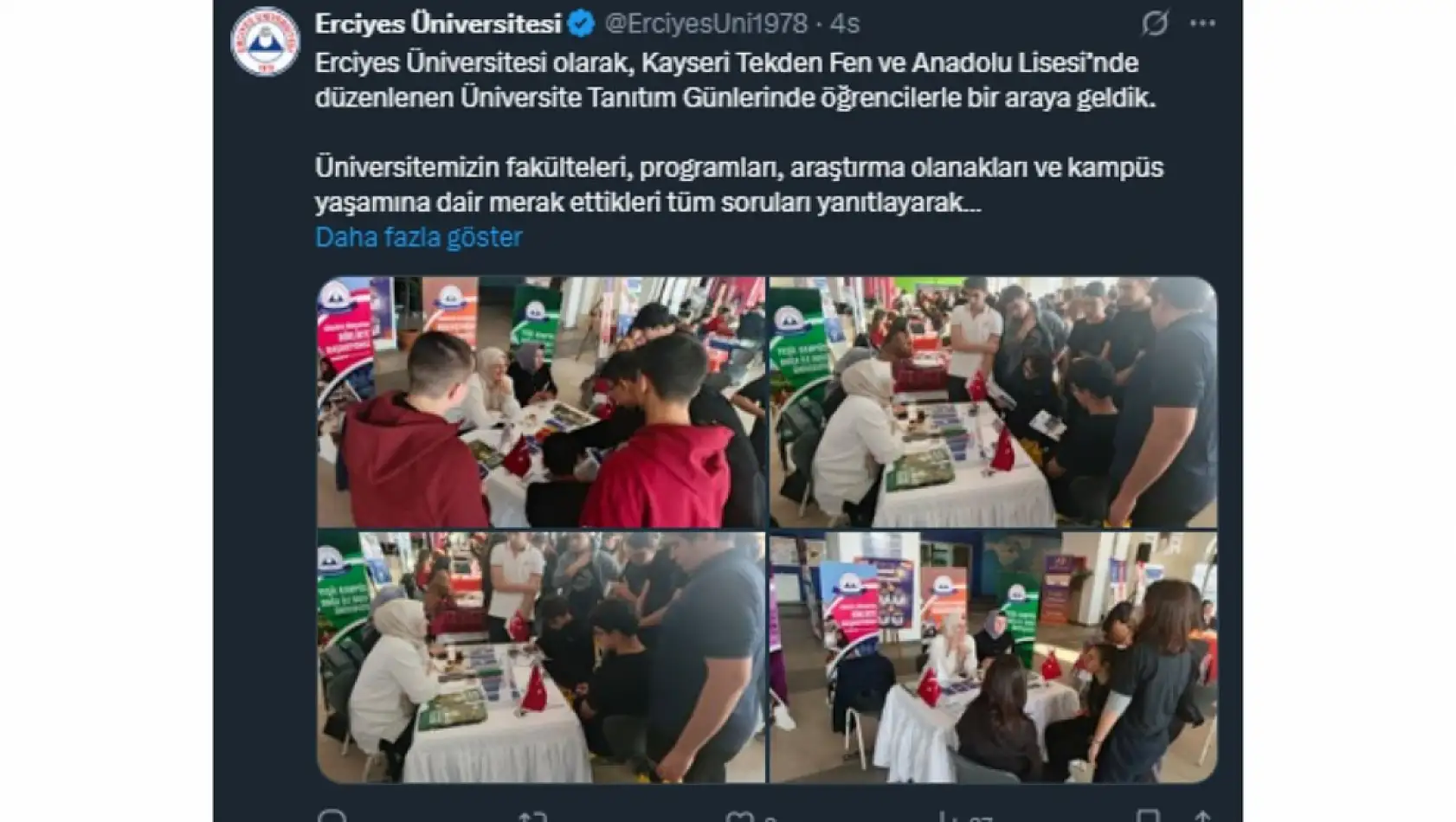 Kayseri'nin sosyal medya gündeminde bugün neler yer aldı? (20 Kasım)