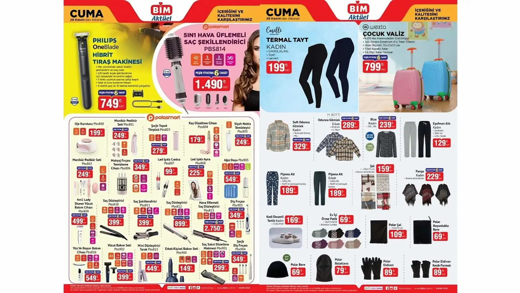 Kayseri'de BİM aktüel'de fırsat yağmuru: Hangi ürünler indirimde?