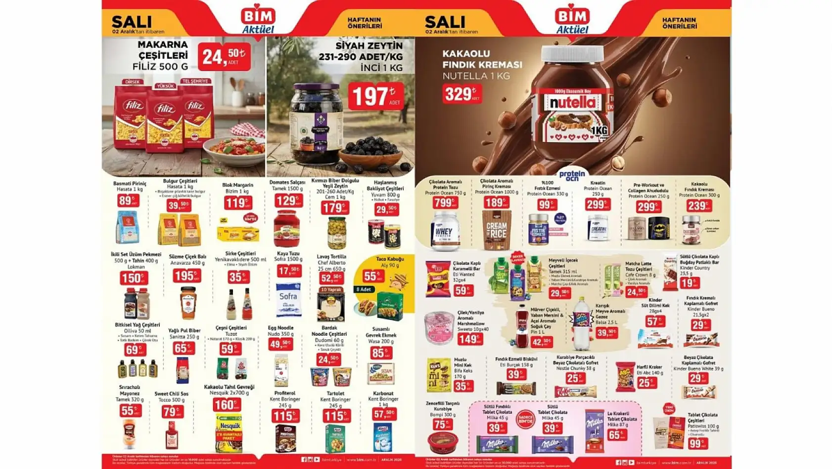 Kayseri'de BİM aktüel'de fırsat yağmuru: Hangi ürünler indirimde?