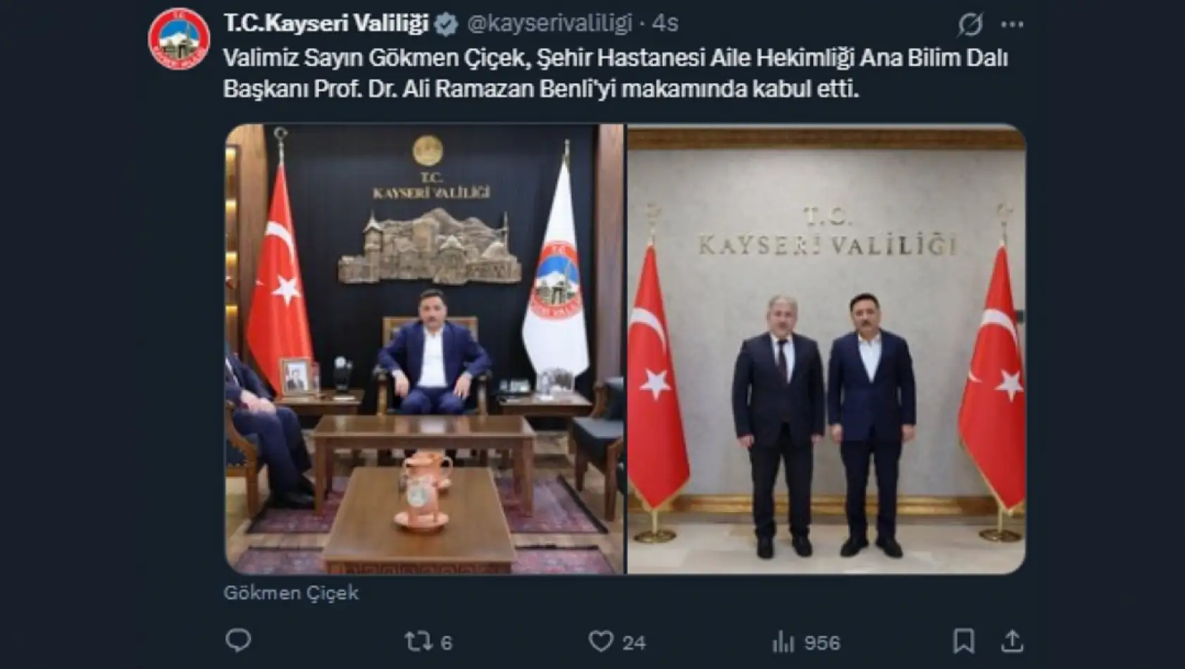 Kayseri sosyal medyadan kısa kısa! 27 Kasım