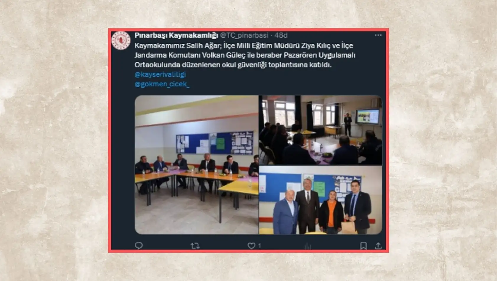 Kayseri'de bugün sosyal medya platformlarında neler paylaşıldı? Öne çıkanlar (4 Aralık Perşembe)