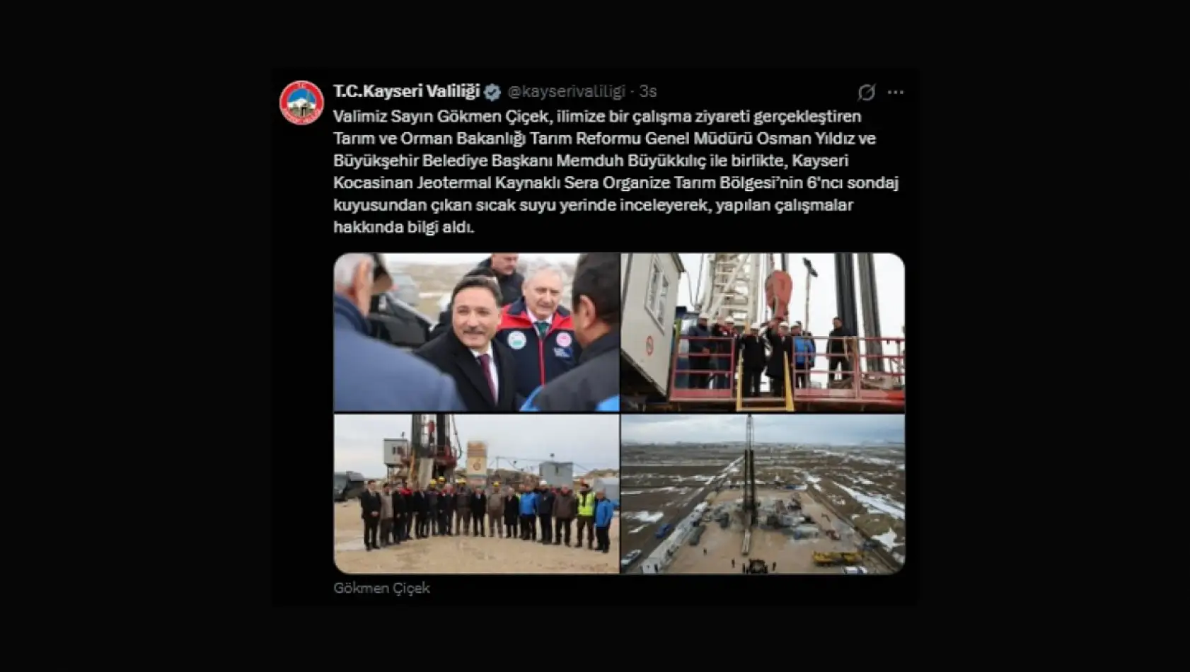 Kayseri sosyal medyadan kısa kısa - 8 Ocak