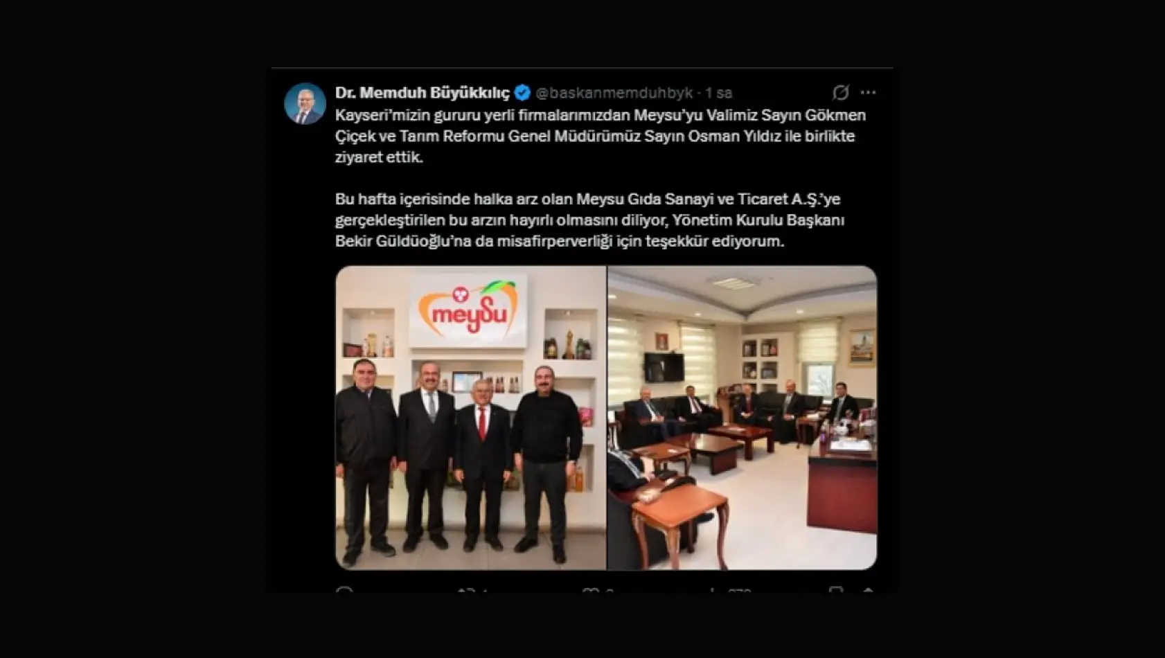 Kayseri sosyal medyadan kısa kısa - 8 Ocak