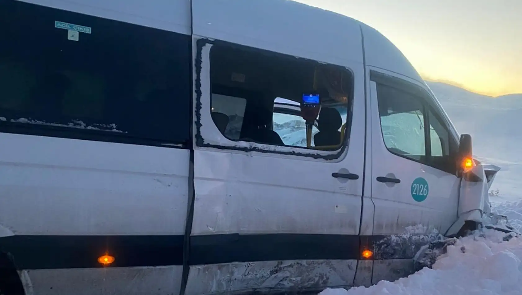 Erciyes yolunda kaza – Yol ulaşıma kapandı mı?