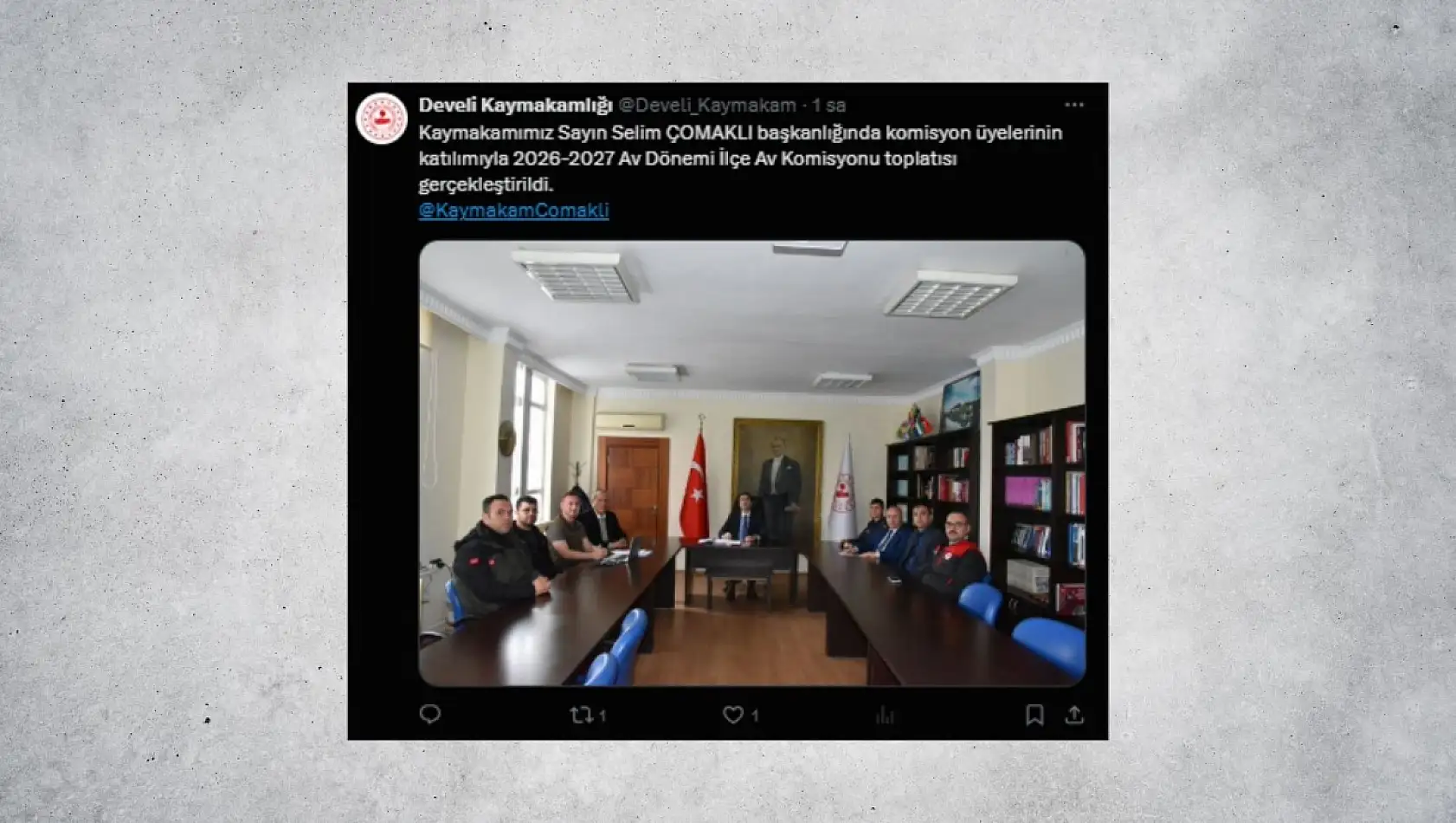 Kayseri sosyal medyadan kısa kısa - 19 Ocak