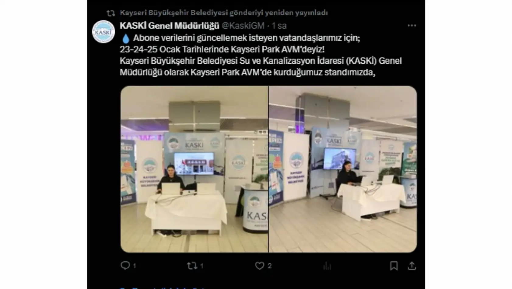 Kayseri sosyal medyadan kısa kısa - 23 Ocak