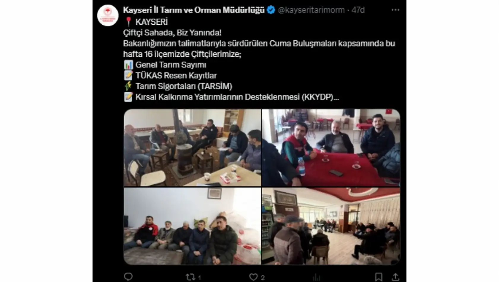 Kayseri sosyal medyadan kısa kısa - 23 Ocak