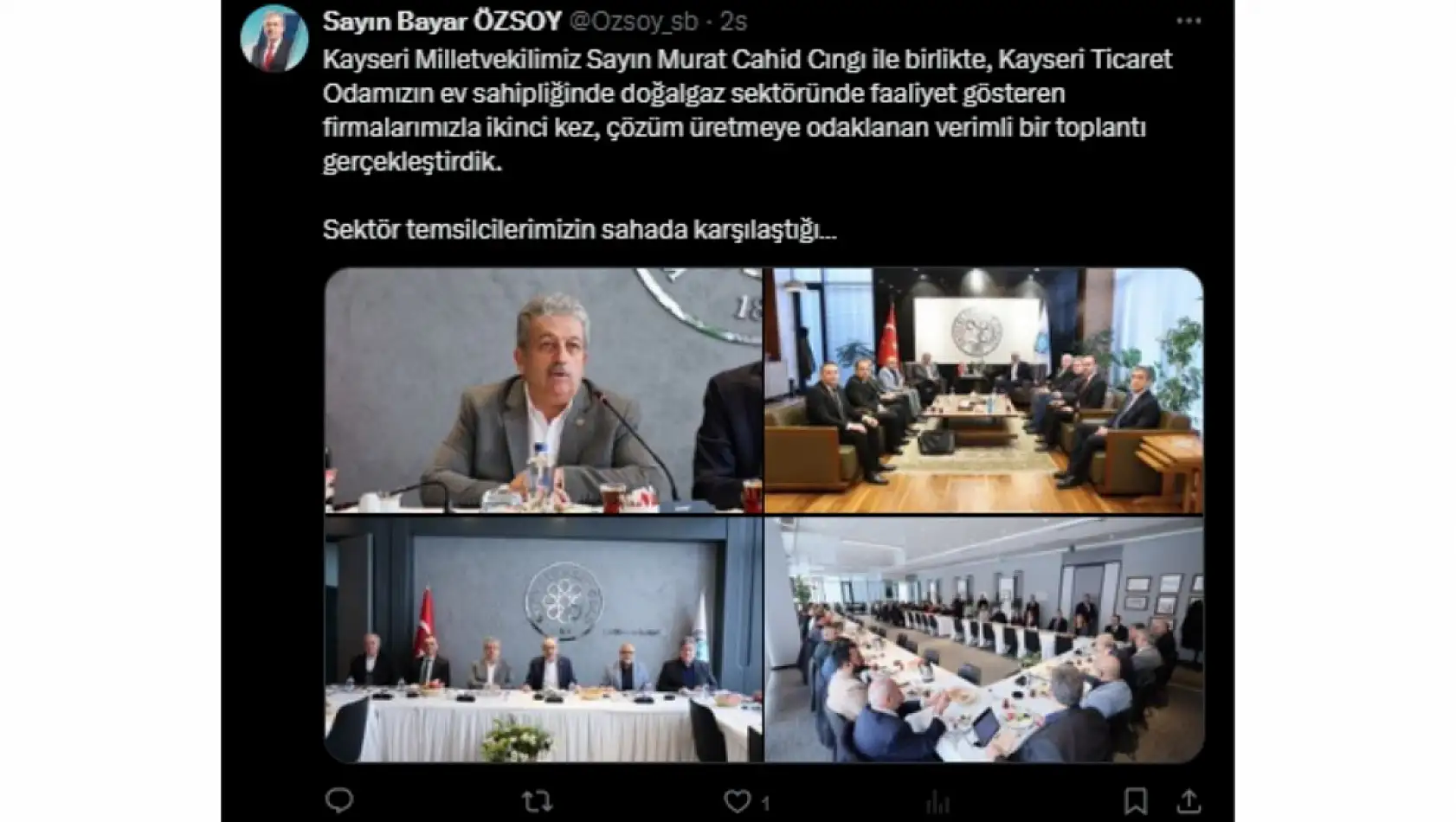 Kayseri sosyal medyadan kısa kısa - 23 Ocak