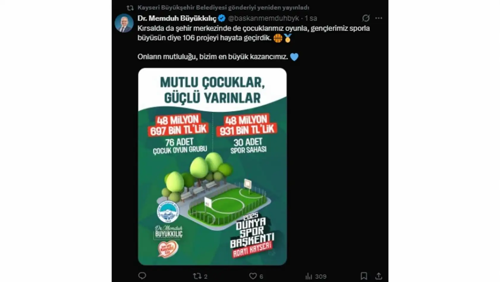 Kayseri sosyal medyadan kısa kısa - 23 Ocak