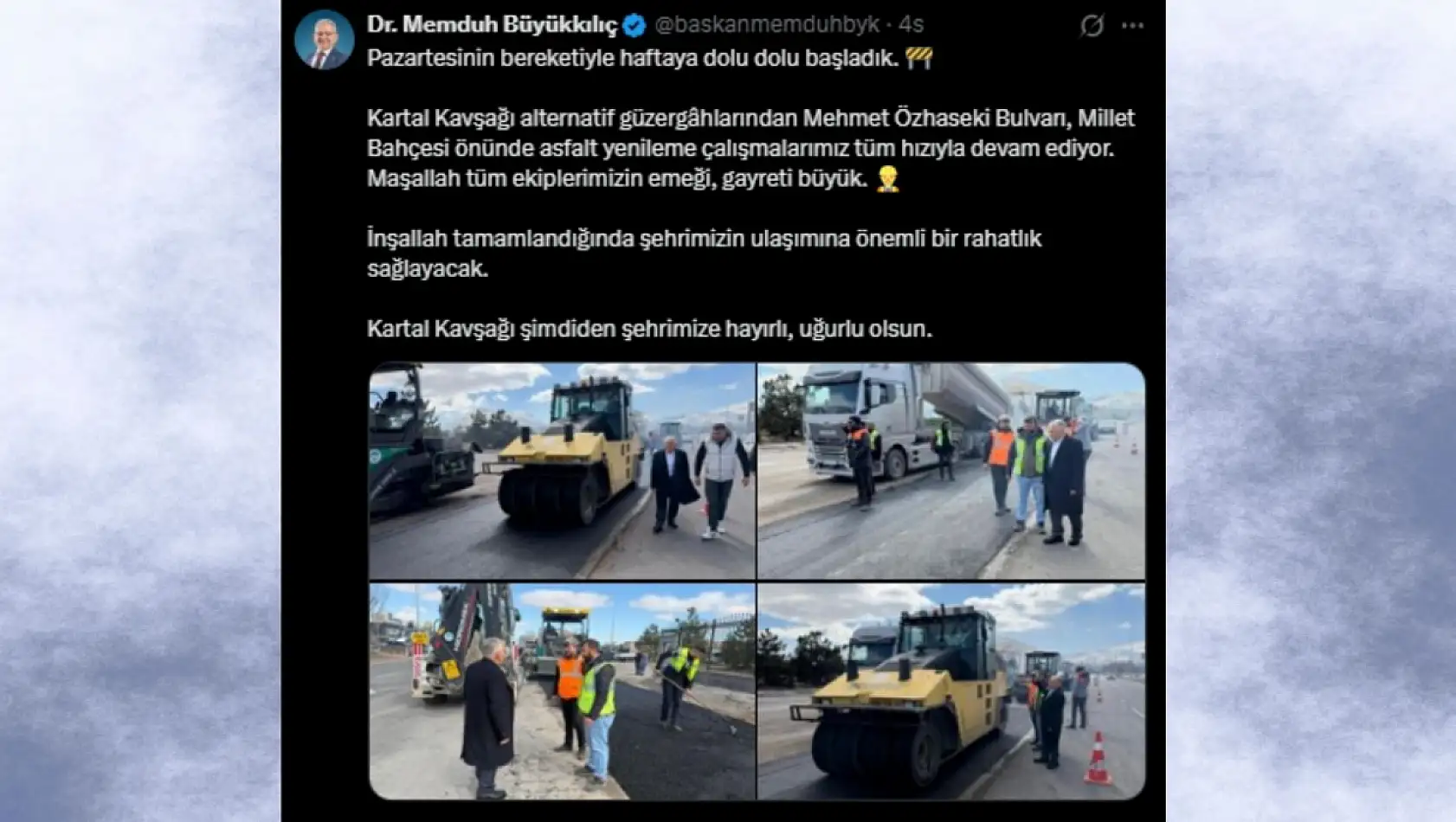 Kayseri'de bugün sosyal medyada hangi paylaşımlar öne çıktı? (9 Mart 2026)