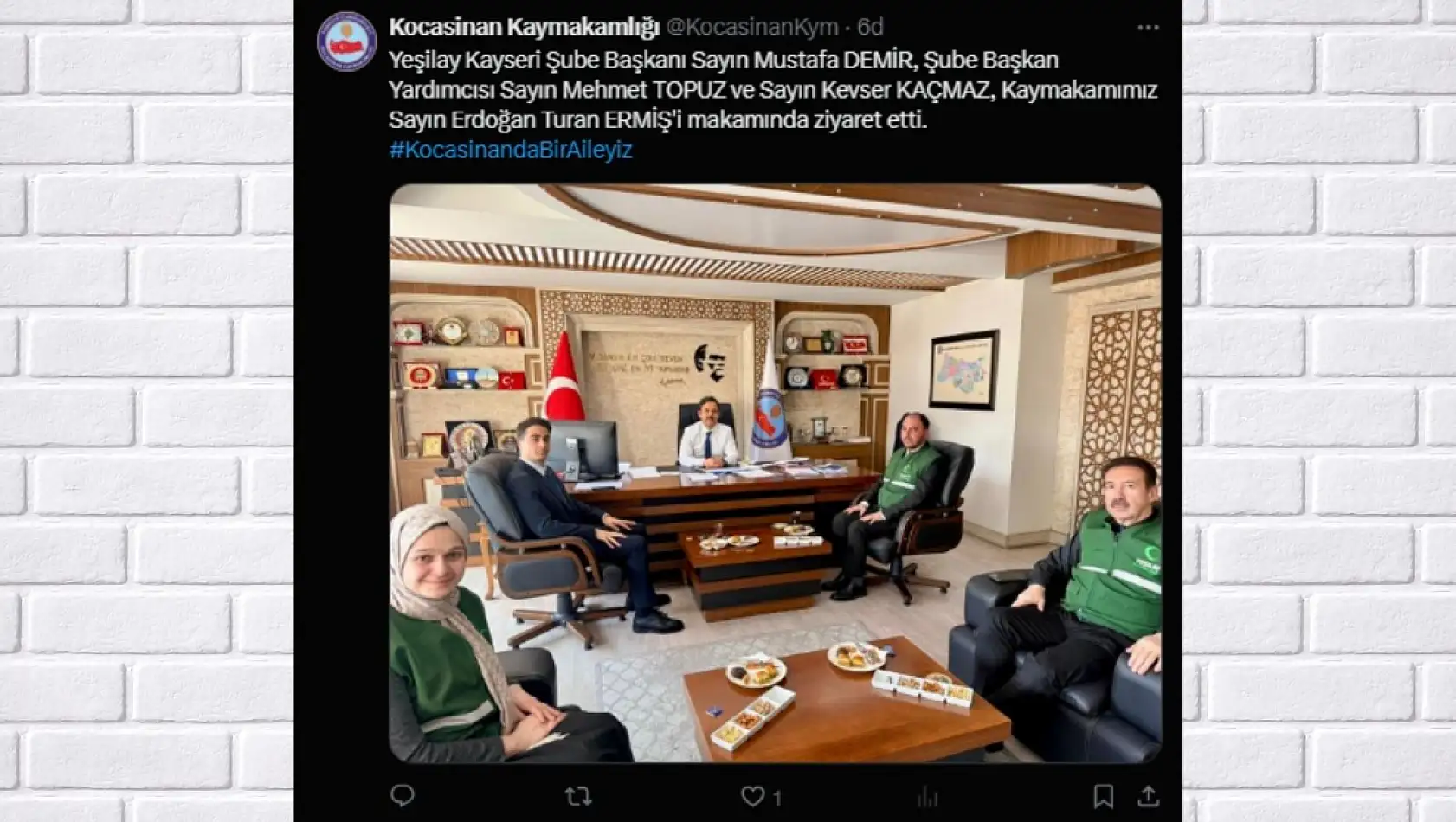 Kayseri'de bugün neler paylaşıldı? Sosyal medyada öne çıkan gelişmeler (27 Mart 2026)