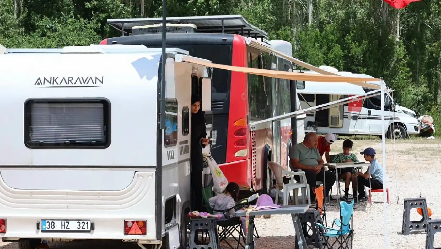 Kayseri'de 2. Kamp Ve Karavan Festivali'nden renkli görüntüler!