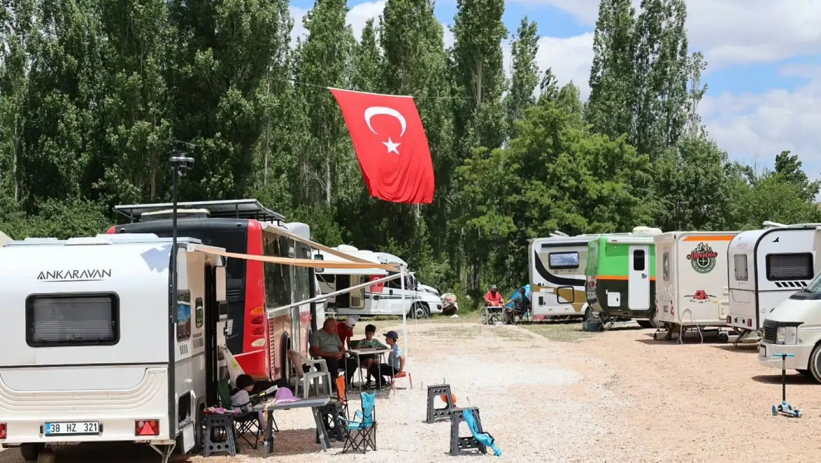Kayseri'de 2. Kamp Ve Karavan Festivali'nden renkli görüntüler!