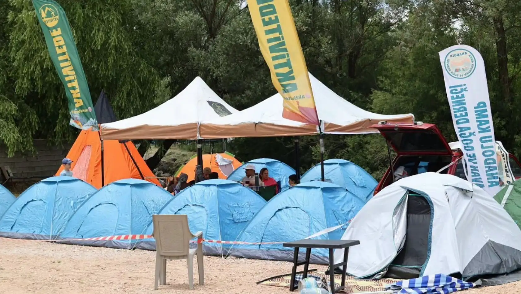 Kayseri'de 2. Kamp Ve Karavan Festivali'nden renkli görüntüler!