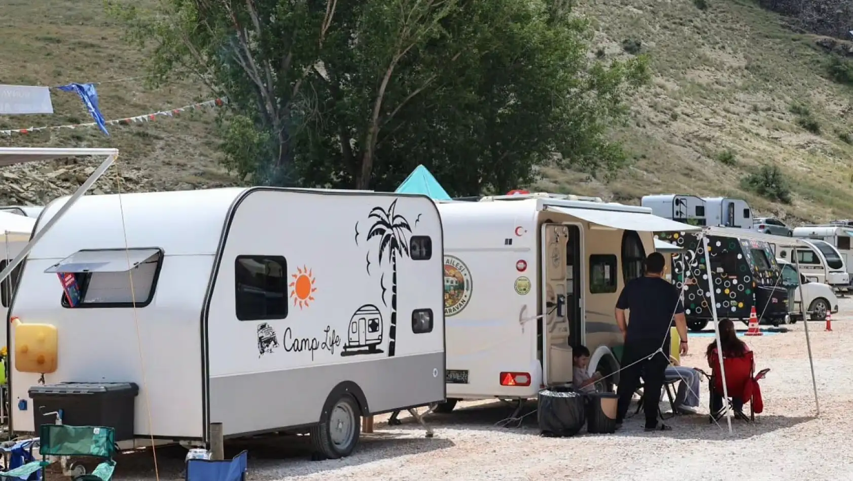 Kayseri'de 2. Kamp Ve Karavan Festivali'nden renkli görüntüler!