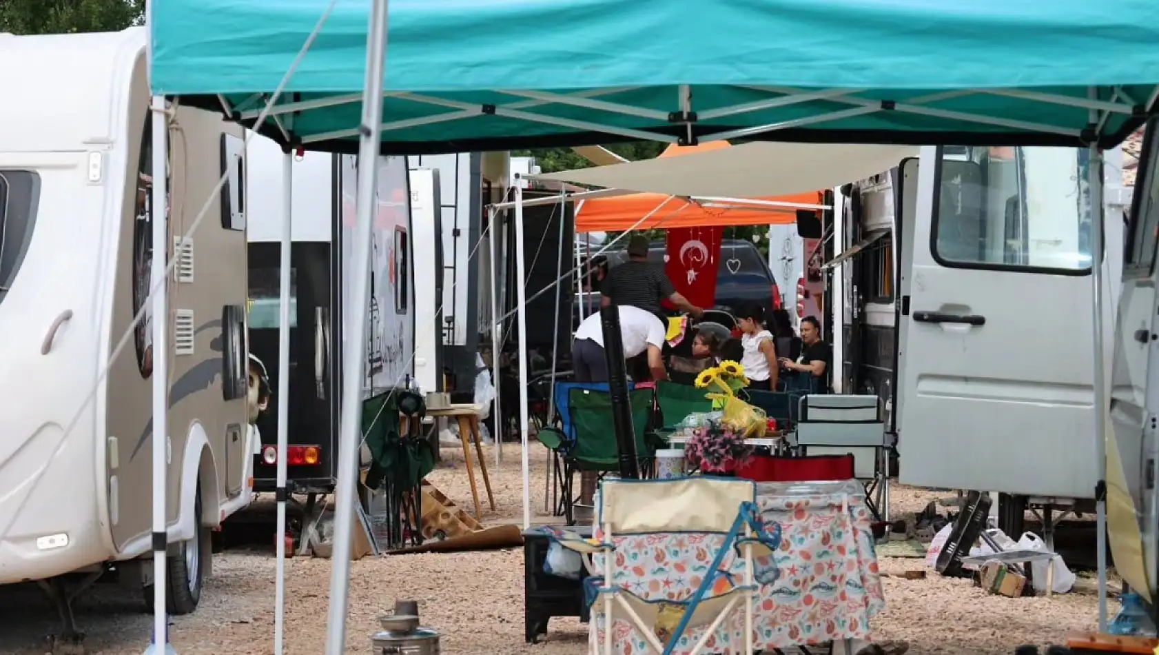 Kayseri'de 2. Kamp Ve Karavan Festivali'nden renkli görüntüler!