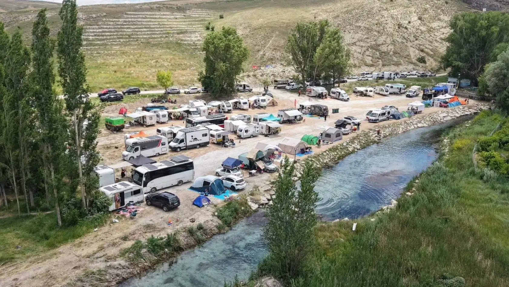 Kayseri'de 2. Kamp Ve Karavan Festivali'nden renkli görüntüler!