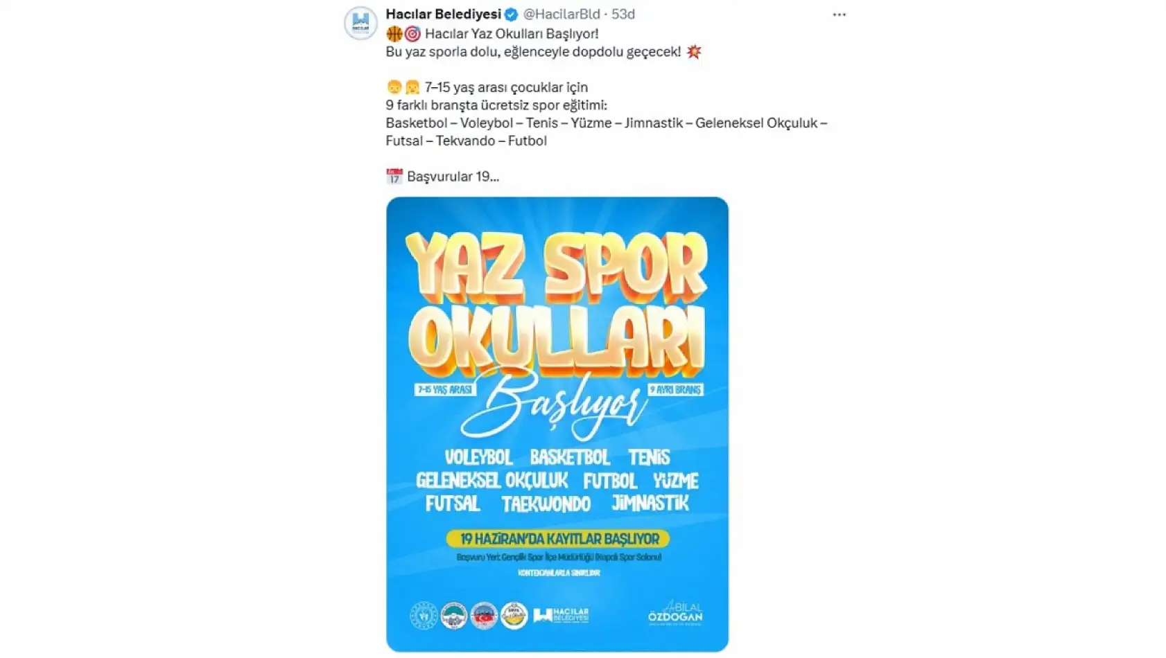 Kayseri'de 16 Haziran Pazartesi neler paylaşıldı? Sosyal medyada öne çıkan gelişmeler!