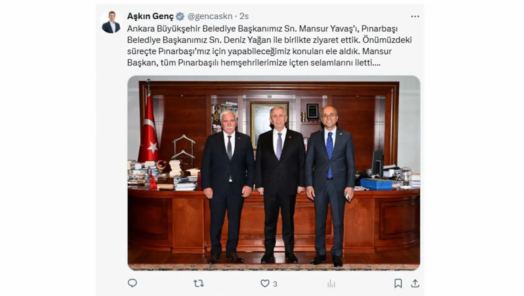 Kayseri'nin sosyal medya gündeminde hangi paylaşımlar öne çıktı? İşte ayrıntılar...