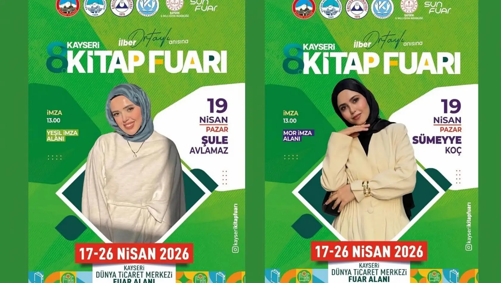 Kayseri'de aynı gün iki farklı dünya… Kitap Fuarı'nda dikkat çeken ayrım!