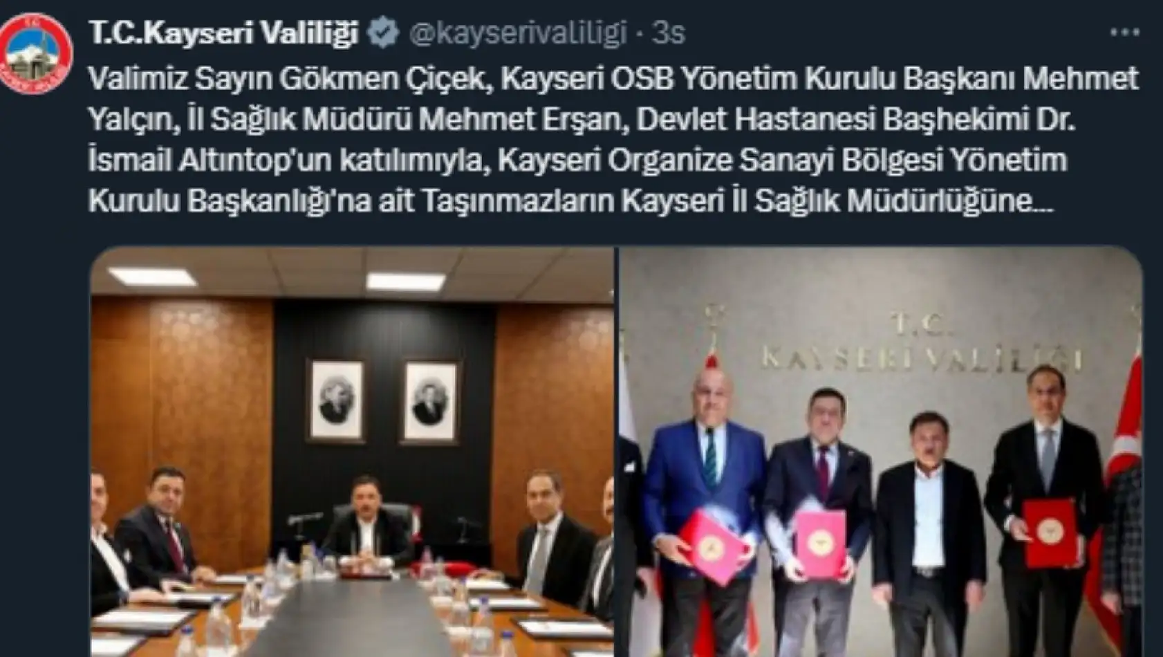 Kayseri sosyal medya hesaplarında ne konuşuldu?