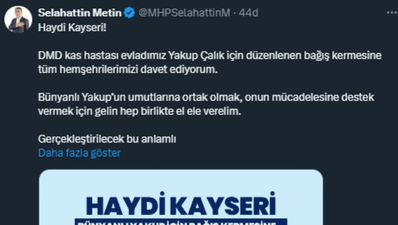 Kayseri sosyal medya hesaplarında ne konuşuldu?