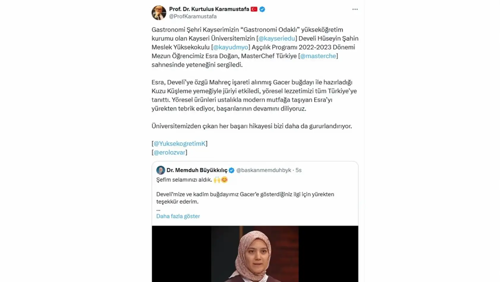 Kayseri'nin sosyal medya gündeminde hangi paylaşımlar öne çıktı? İşte ayrıntılar...