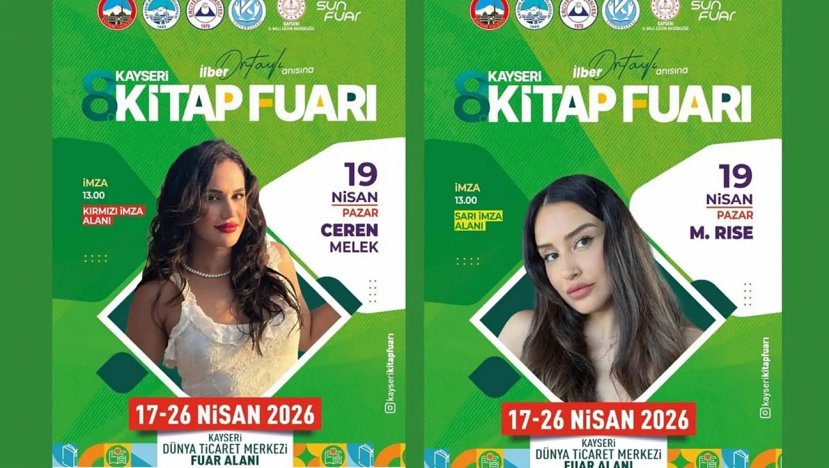 Kayseri'de aynı gün iki farklı dünya… Kitap Fuarı'nda dikkat çeken ayrım!