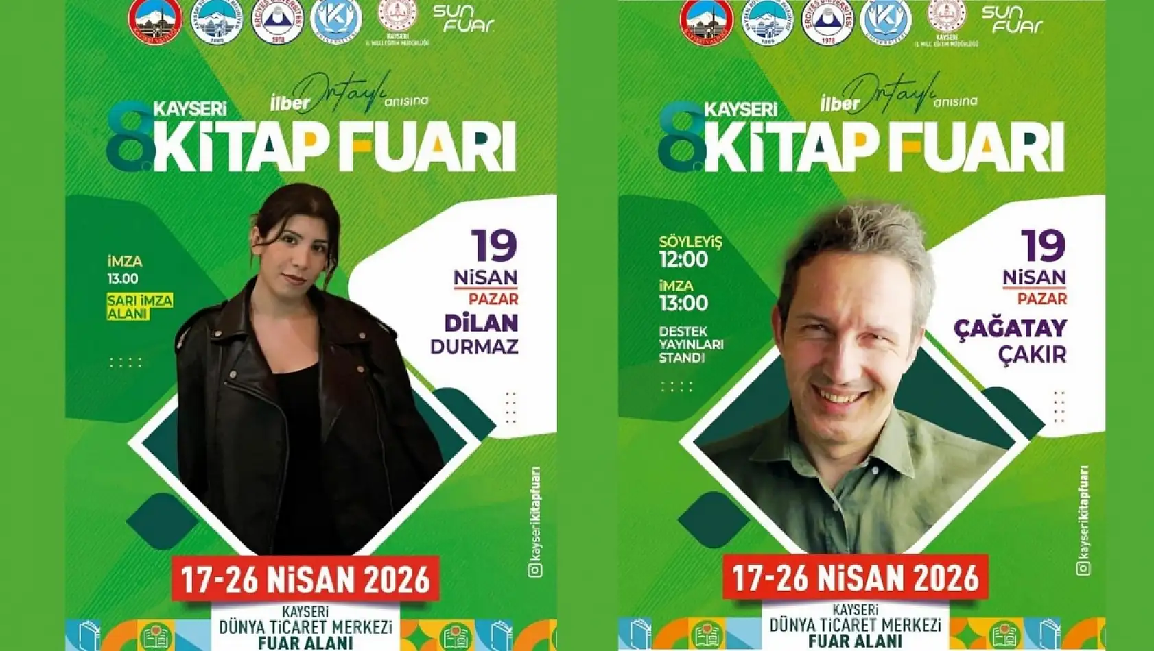 Kayseri'de aynı gün iki farklı dünya… Kitap Fuarı'nda dikkat çeken ayrım!