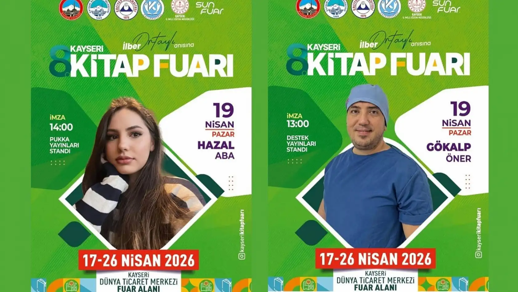 Kayseri'de aynı gün iki farklı dünya… Kitap Fuarı'nda dikkat çeken ayrım!