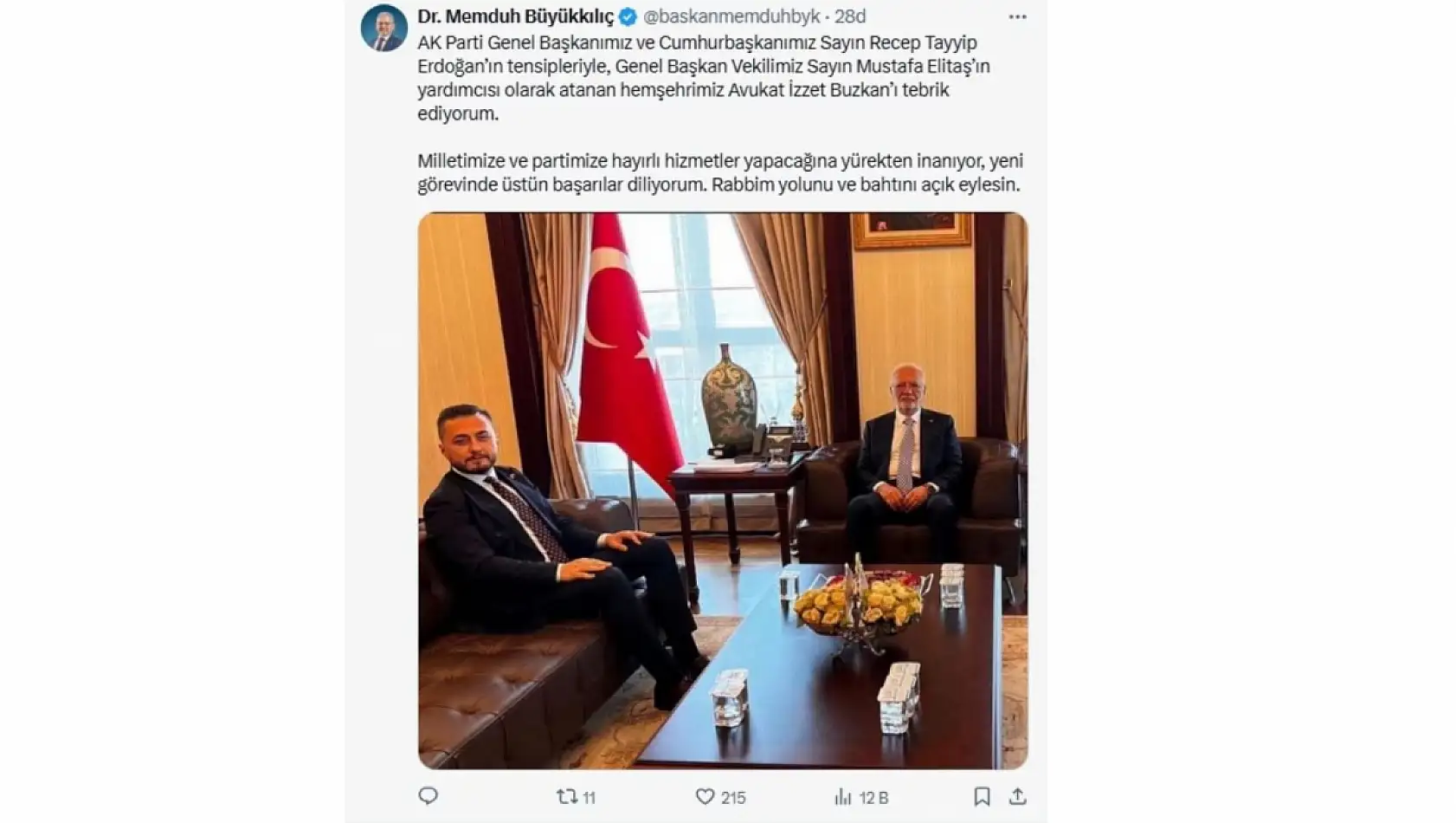 Kayseri'de 29 Nisan Salı günü sosyal medyada neler paylaşıldı?