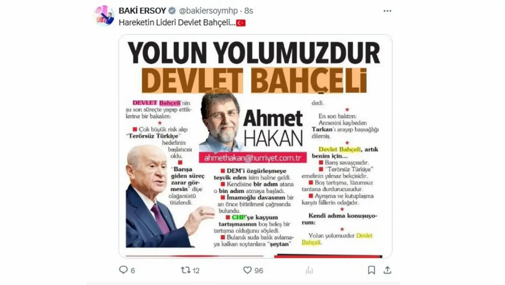 Kayseri'de sosyal medyada günün öne çıkanları! ( 21 Nisan)