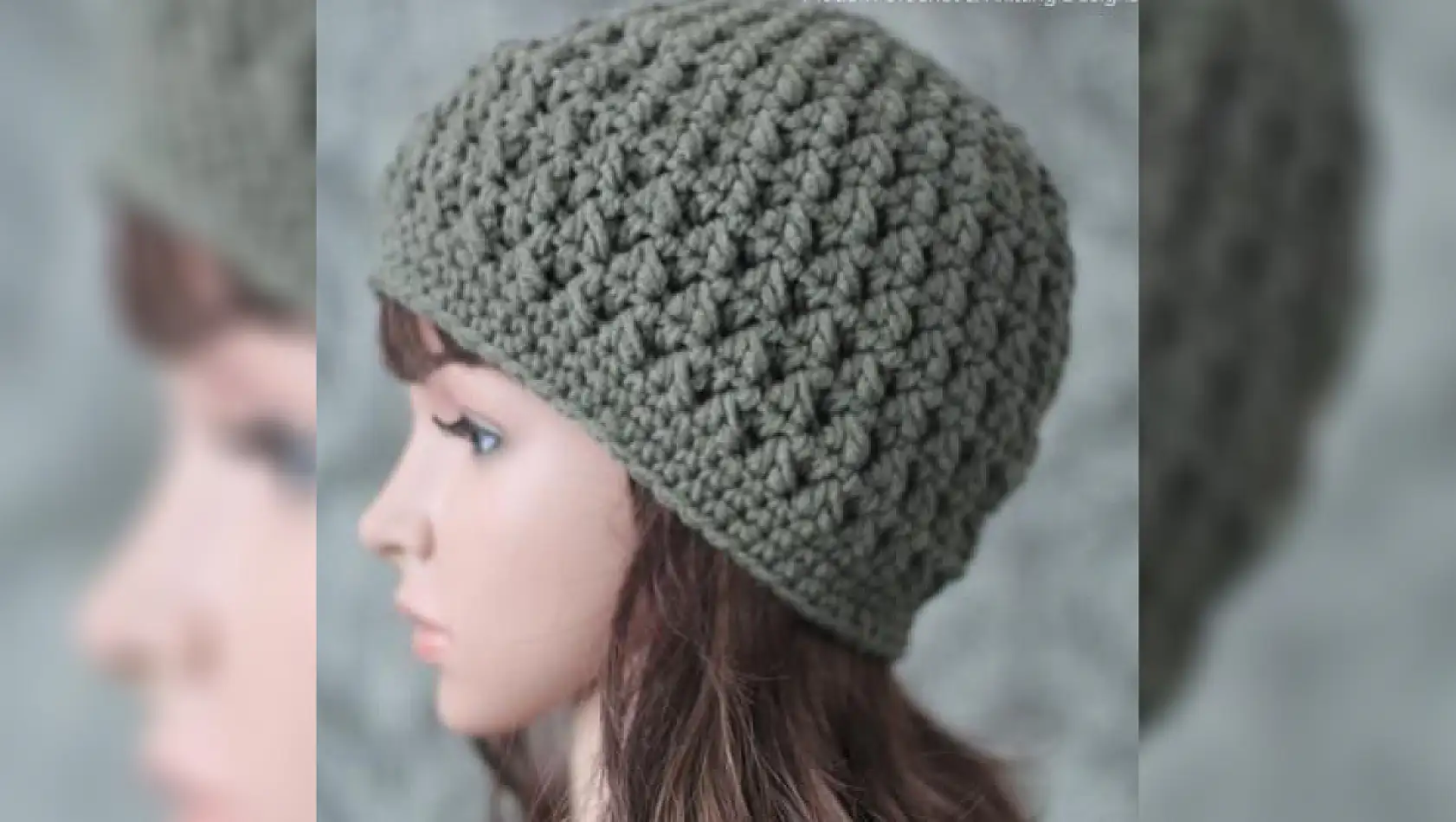 Kayseri ayazını kesecek örgü şapka modelleri!